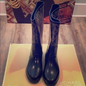 Michael Kora Logo Rain Boot